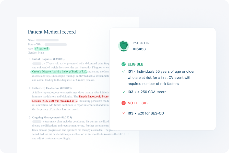 Product Marketing Patient ID